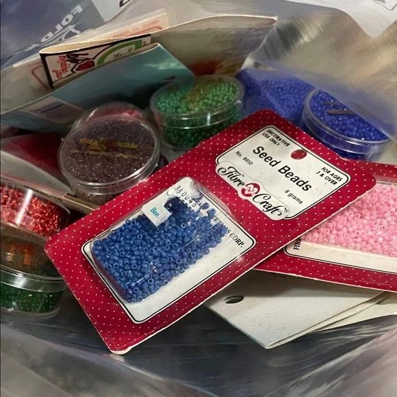 Seed Beads Assortment gallon size bag - Picture 1 of 4